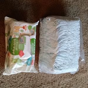 Diapers and wipes